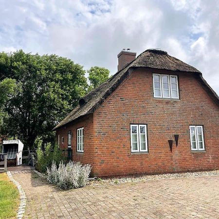 Das Puppenhaus, Reetdach, Sauna, Kamin, Eingezaeunt, Badewanne, Haustiere Willkommen Emmelsbüll-Horsbüll Buitenkant foto
