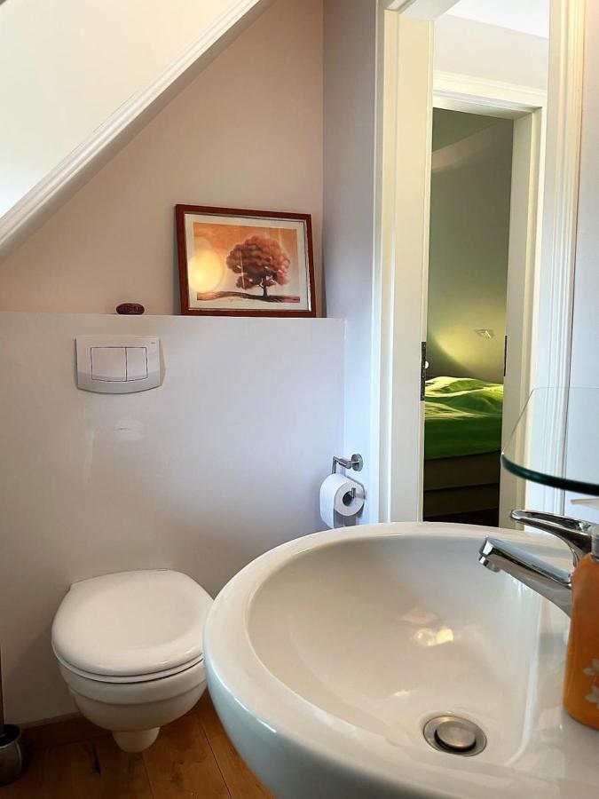 Das Puppenhaus, Reetdach, Sauna, Kamin, Eingezaeunt, Badewanne, Haustiere Willkommen Emmelsbüll-Horsbüll Buitenkant foto