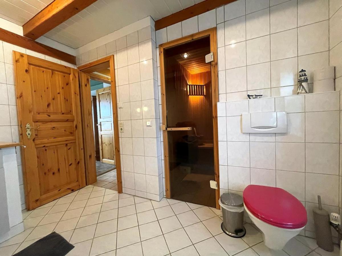 Das Puppenhaus, Reetdach, Sauna, Kamin, Eingezaeunt, Badewanne, Haustiere Willkommen Emmelsbüll-Horsbüll Buitenkant foto