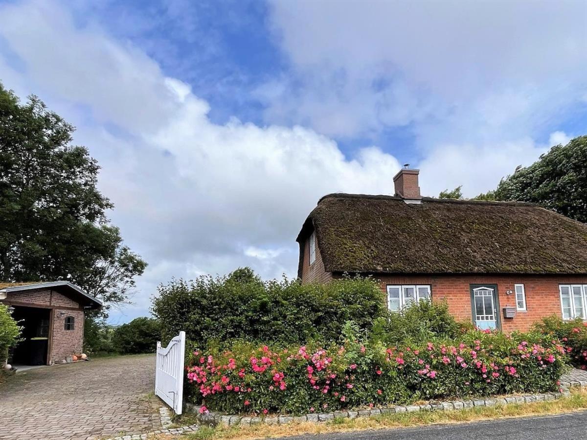 Das Puppenhaus, Reetdach, Sauna, Kamin, Eingezaeunt, Badewanne, Haustiere Willkommen Emmelsbüll-Horsbüll Buitenkant foto